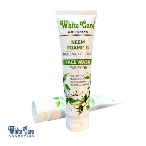 White Care Neem Foaming Anti Acne Face Wash