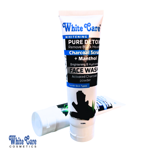 White Care Pure Detox Activated Charcoal Face Wash